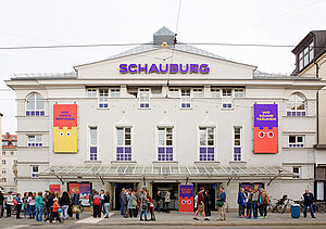 Schauburg von außen.
