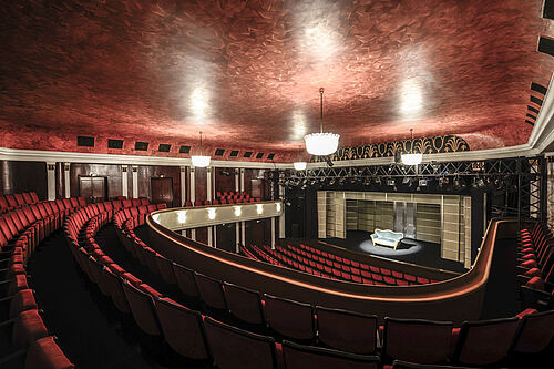 Saal der Komödie im Bayerischen Hof München
