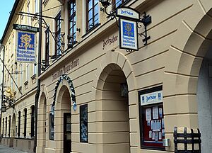 Augustiner Stammhaus von außen.